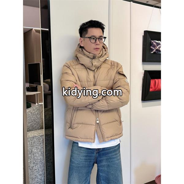 最新作&Moncler Maya&モンクレールダウンジャケットメンズスーパーコピー2026人気カーキ色-1
