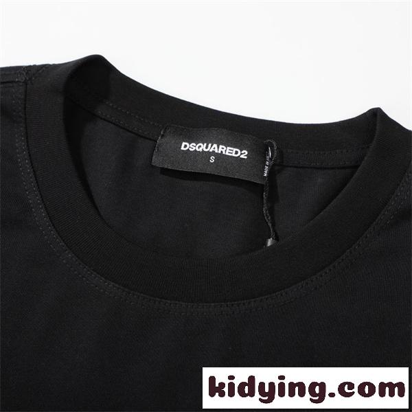 ディースクエアード 半袖TシャツコピーDsquared2 2026春夏メンズ猛暑日も快適-3