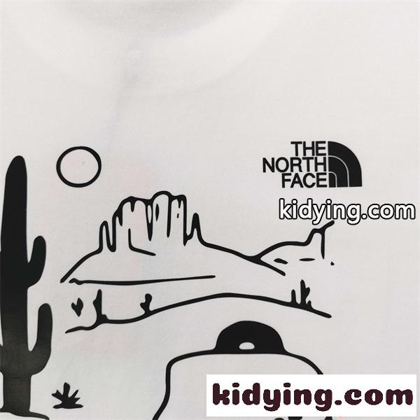 THE NORTH FACE ザノースフェイス コピー 人気高騰 ホワイト ベーシックデザイン シンプルカジュアル Tシャツ-7
