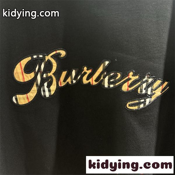 BURBERRY バーバリー コピー 好評販売中 半袖Tシャツ 刺繍  ポケット 軽快素材 デイリー-4