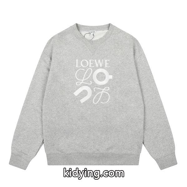 秋冬注目 ブラック スウェット 刺繍 存在感抜群 アーバン LOEWE ロエベ 偽物-0