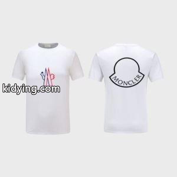 多色可選 半袖Tシャツ 大人らしい高見えコーデ モンクレール MONCLER 落ち着いたニュアンスコーデ_モンクレール MONCLER_ブランド コピー 激安(日本最大級)-0