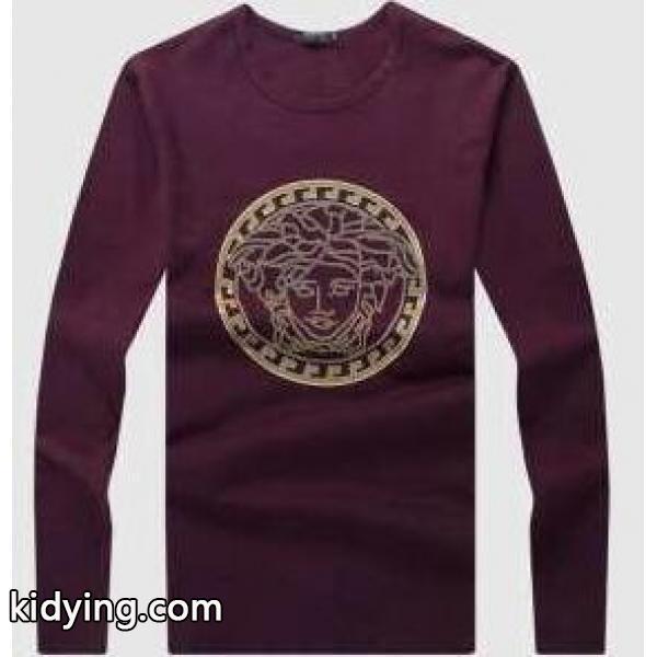上品な雰囲気が漂うVersace　コピー、ヴェルサーチの男性長袖Tシャツ_ヴェルサーチ VERSACE_ブランド コピー 激安(日本最大級)-0