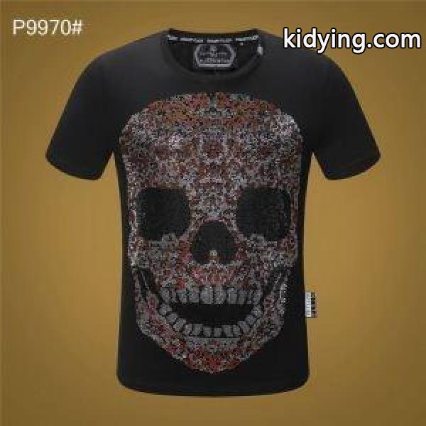 PHILIPP PLEIN お目立ち度の高い新品 Tシャツ/ティーシャツカジュアルスタイルを軽快に フィリッププレイン_フィリッププレイン PHILIPP PLEIN_ブランド コピー 激安(日本最大級)-0