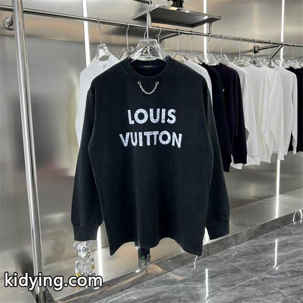 この秋におしゃれでかわいい着こなし ルイ ヴィトン LOUIS VUITTON 長袖Tシャツ 秋冬の必需品__ブランド コピー 激安(日本最大級)-0