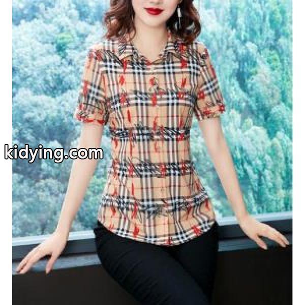 BURBERRY Tシャツ/半袖人目を引く存在感快適さと洗練された表情 2018年春夏入荷 バーバリー_Tシャツブラウスシャツ_レディースファッション_スーパーコピーブランド激安通販 専門店-0