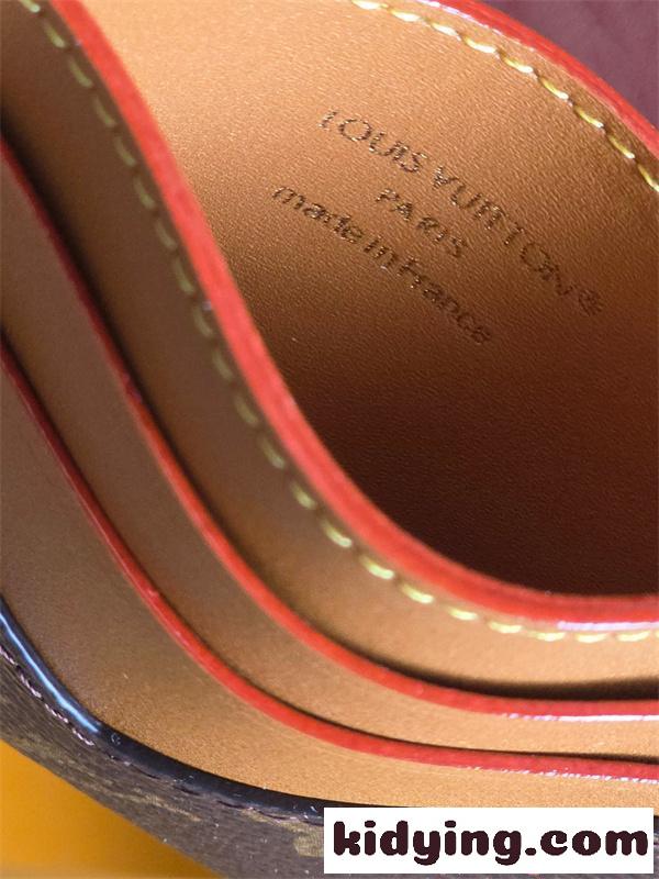 Louis Vuitton コピー ルイヴィトン M14733 カードケース モノグラム カードホルダー スリム設計 V字ポケット コンパクト財布 名刺入れ メンズ レディース-6
