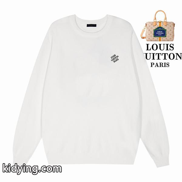 LOUIS VUITTON ルイヴィトン コピー 注目の新作!ロゴ ニットホワイト シンプル 抜群-0
