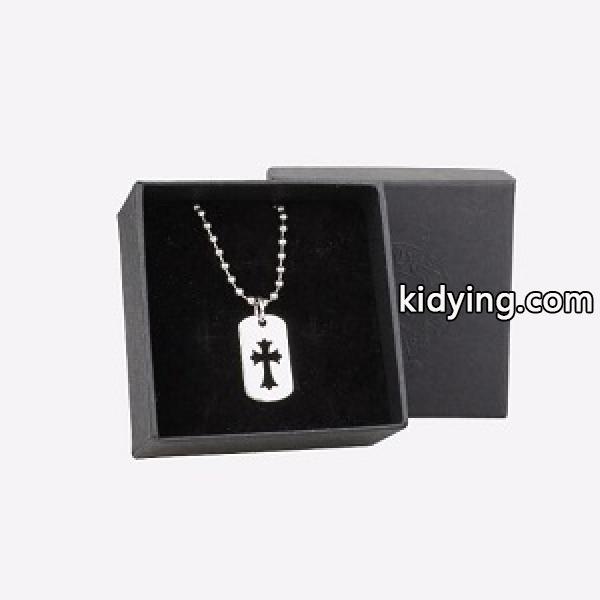 輝きを放つクロムハーツネックレス55cmCHROME HEARTSシルバーアクセサリープレゼント-0