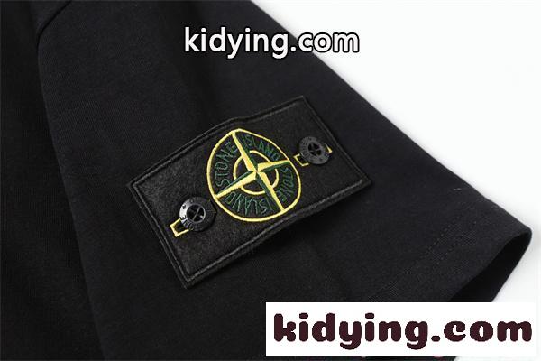 STONE ISLAND ストーンアイランド コピー おすすめ 注目 半袖Tシャツ モード系 柔軟質感 シンプル 2026新作-4
