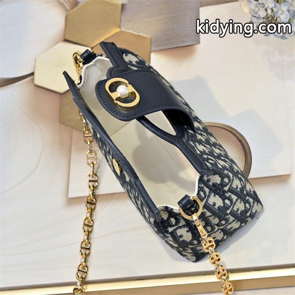 DIOR ディオール コピー コンパクト ハンドル付き ショルダーバッグ 上品-8
