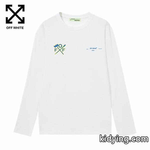 お得な価格で登場 スタイリッシュで上品な Off-White オフホワイト 長袖Tシャツ_Off-White オフホワイト_ブランド コピー 激安(日本最大級)-0