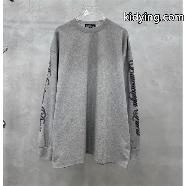 入手困難☆☆バレンシアガ長袖ｔシャツコピーBALENCIAGA 新作 ユニセックス個性的-0