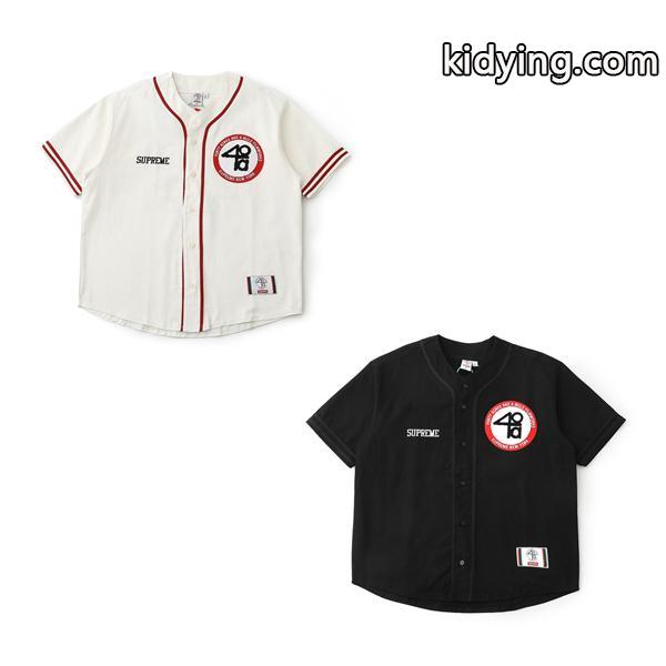 シュプリーム コピーSUPREME TV Tee TシャツSupreme x 40 Acres  WEEK9 Twill Baseball Jersey  通販ショッピング-0