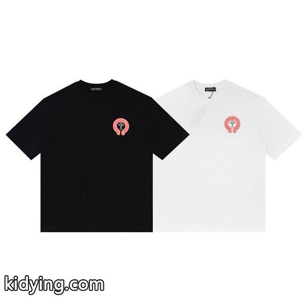 夏でも快適な着心地クロムハーツ半袖Tシャツ 2色可選 CHROME HEARTS 断然オススメ_ブランド コピー 激安(日本最大級)-0
