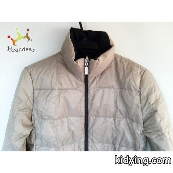 モンクレール MONCLER ダウンコート サイズ0 XS レディース ベージュ リバーシブル/冬物 スペシャル特価 20180601 :25894709:ブランディア ヤフーショップ - 通販ショッピング-0
