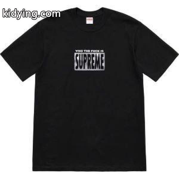 4色可選 サイズ展開豊富 Supreme 19SS Who The Fuck Teeカジュアルで気分爽快 Tシャツ/半袖_シュプリーム SUPREME_ブランド コピー 激安(日本最大級)-1