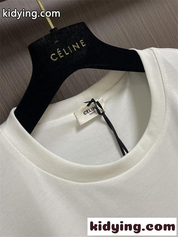 希少新作CELINE PARISセリーヌ tシャツコピー♥2026春夏おしゃれ個性的最高品質数量限定-2