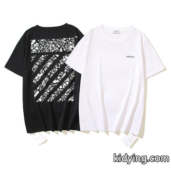 オフホワイト ファッション コピーOff-White驚きの破格値得価高品質綿100%インパクトｔシャツ合わせやすい-0