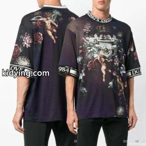 爆買い定番人気きれいめ合わせやすいｔシャツロックストリートDOLCE & GABBANAドルチェ & ガッバーナ コピー-0