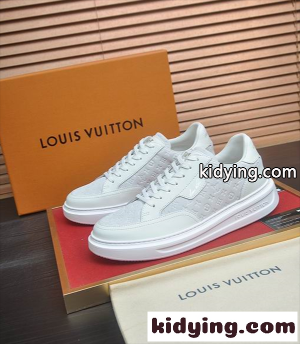 お洒落☆LOUIS VUITTON ルイヴィトンスニーカースーパーコピー疲れにくい衝撃吸収ソール搭載-0