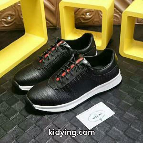 SALE品追加 2018新品入荷フラットシューズ 抗菌?防臭加工 プラダ PRADA_スニーカー、靴_メンズファッション_スーパーコピーブランド激安通販 専門店-0