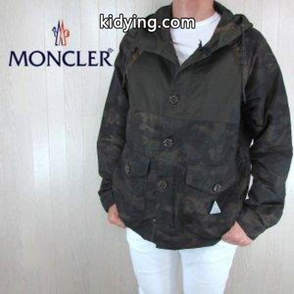 モンクレール MONCLER メンズ ジャケット ナイロンジャンバー アウター 4108785 53458 / REMY GIUBBOT / 827 / カモフラ サイズ：2/3 :key-20180629-102-103:madoricci - 通販ショッピング-0