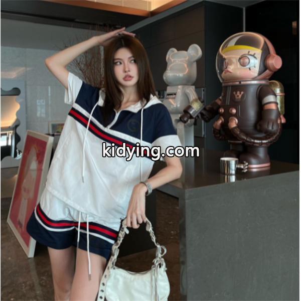 GUCC1上下着コピー春夏トレンドカラー 半袖Tシャツ シーズンの流行にチェックブランド コピー 激安(日本最大級)-1