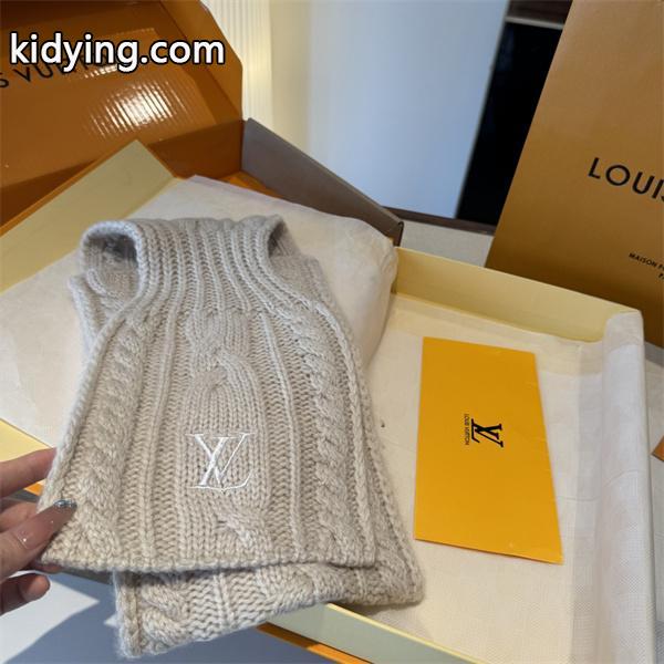 定番デザイン ニット マフラー シンプル 冬コーデ LOUIS VUITTON ルイヴィトン コピー-1