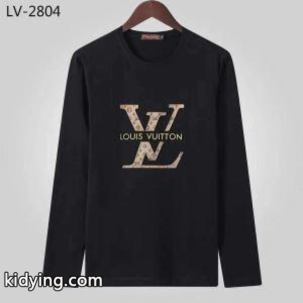 2019年秋冬最新のトレンド 秋冬ナチュラルコーデに大活躍 ルイ ヴィトン LOUIS VUITTON 長袖Tシャツ 2色可選_ルイ ヴィトン LOUIS VUITTON_ブランド コピー 激安(日本最大級)-0