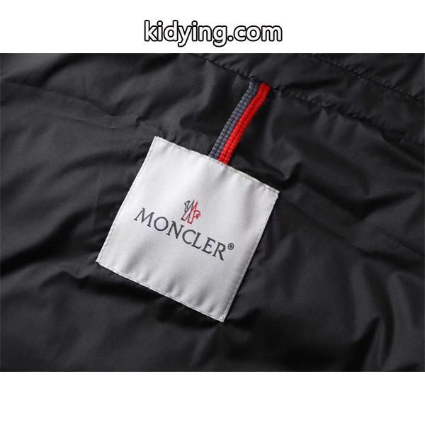 Moncler 軽量保温カーキ 軽量デザイン ハードルーフ付き モンクレール 偽物 ライトダウンジャケット-4
