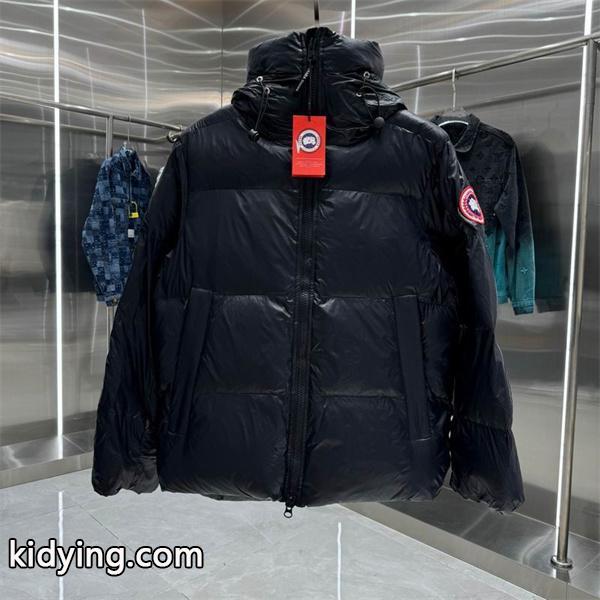 ブラック 2025秋冬 防寒性抜群 カナダグース Canada Goose 偽物 フードダウン 季節限定モデル-0