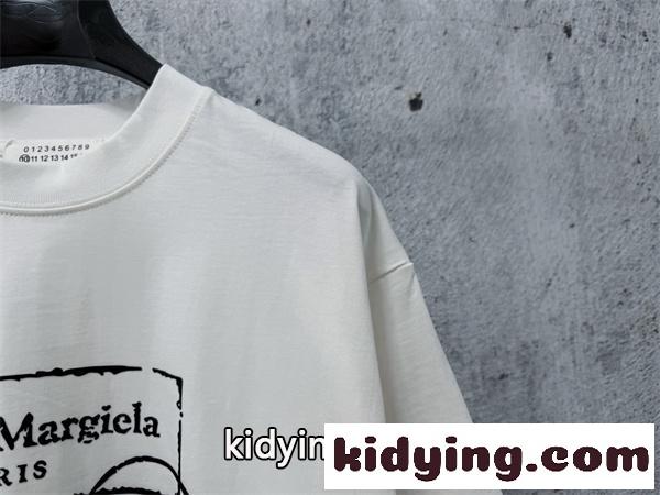 フロントアート クルーネック シックスタイル MAISON MARGIELA メゾンマルジェラ コピー ロゴTシャツ 洗練ムード-4