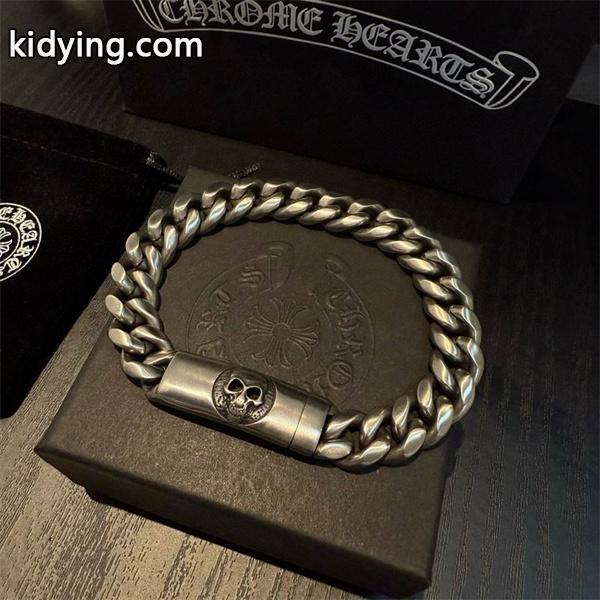 2026年新作 トレンド スカル CHROME HEARTS クロムハーツ コピー ブレスレット おすすめ-5