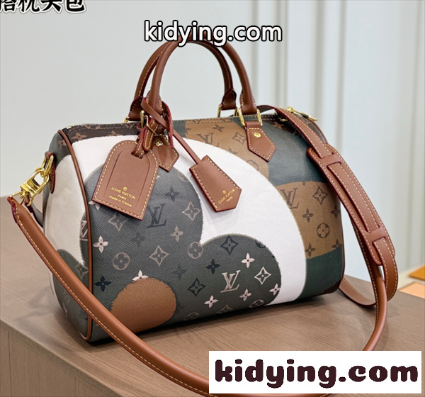 ☆LV Speedy Soft 30ルイヴィトンショルダーバッグコピー 2026トレンド上質上品ファッション最新作-0