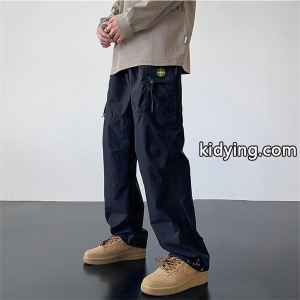 話題作 カーゴパンツ 軽量 ルーズフィット 2026新作 STONE ISLAND ストーンアイランド コピー-0