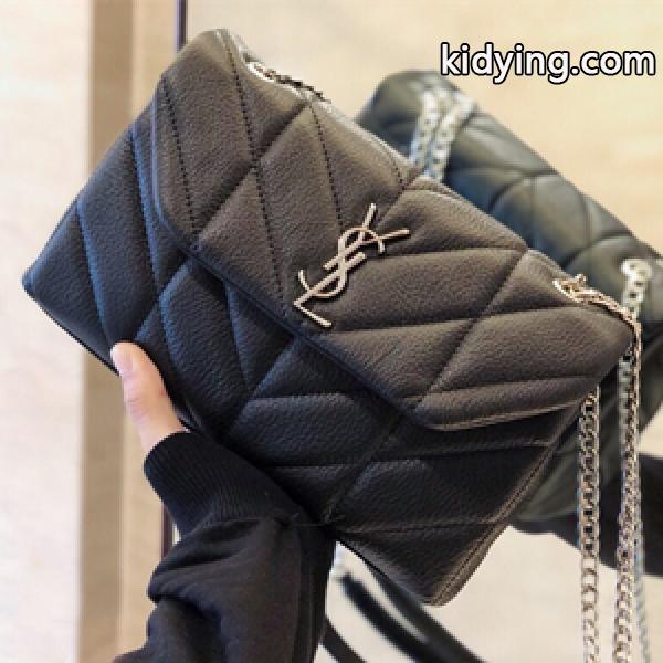 エレガンスな美しいSaint Laurent イヴ サンローラン ショルダーバック 上品で洗練されたルックス 2色展開-0