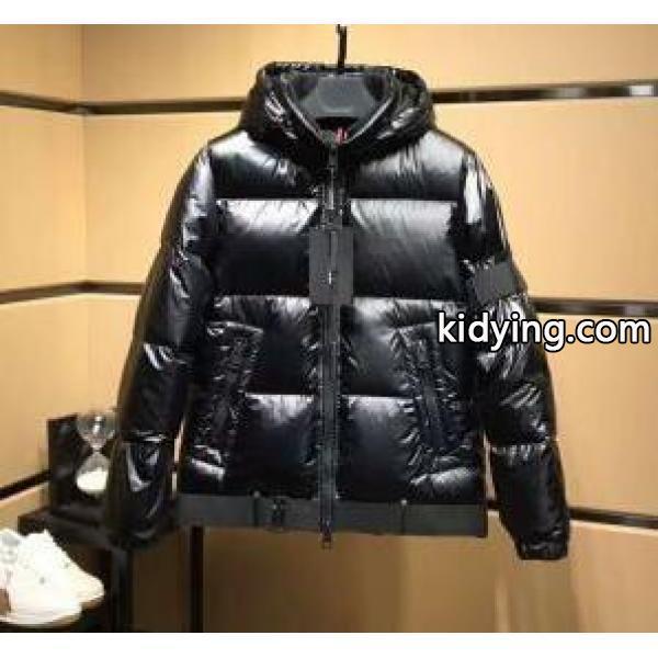 ファッション MONCLER TANYモンクレールダウンジャケットフードダウンアウターナイロンポケットベルト-0