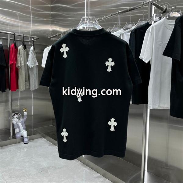 夏季節に着用するChrome Hearts クロムハーツ ボディーTシャツ 柔らかい素材のメンズ半袖Tシャツブランド コピー 激安(日本最大級)-0