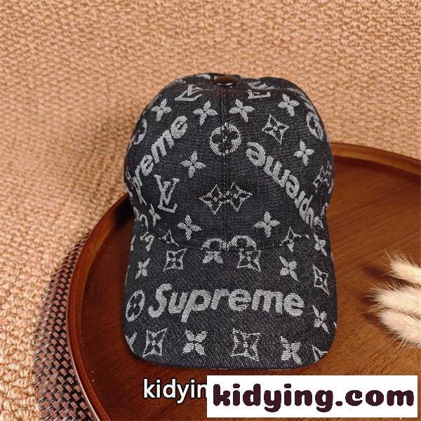 Louis Vuitton x Supremeコラボ野球帽☆ルイヴィトンキャップコピー2026トレンド3色-0
