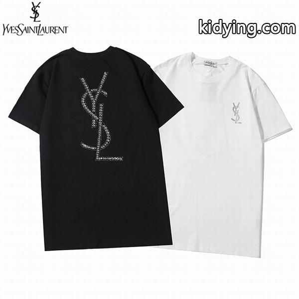 センス良く描かれたTシャツでデイリーユースにぴったりな一枚 Saint Laurent コピー サンローラン 半袖-0