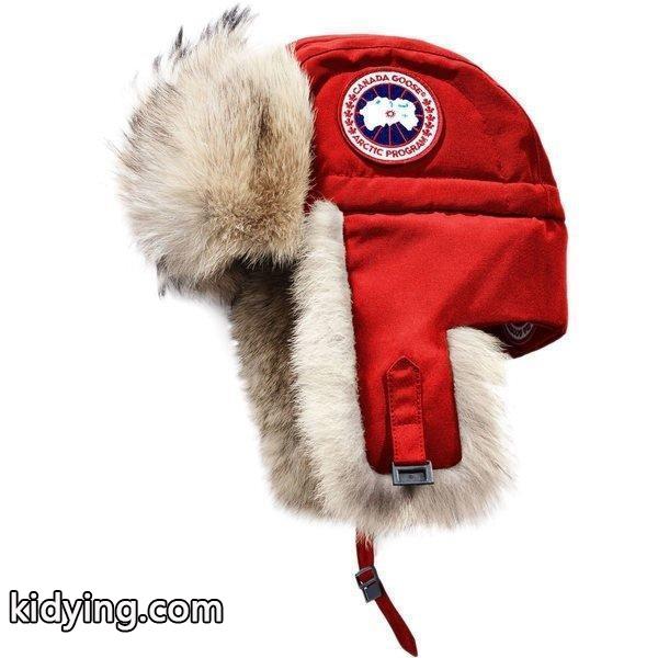 カナダグース 帽子 メンズ アクセサリー Aviator Hat Red :03-1mxy2ecgr5-11f7:海外インポートファッション asty - 通販ショッピング-0