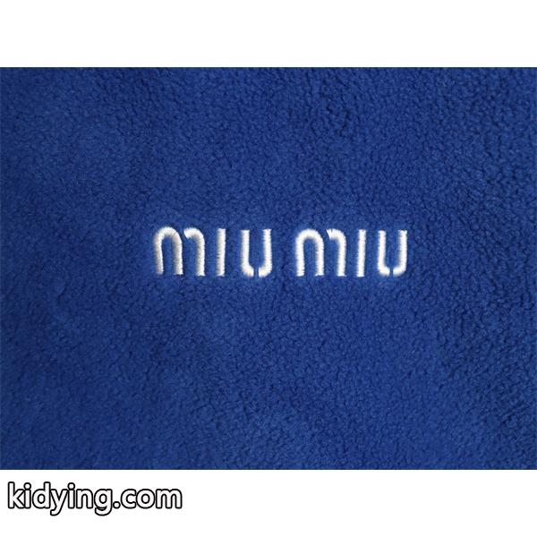 MIUMIU ミュウミュウ コピー ジップアップ フリース ジャケット 防寒 2026新作-3
