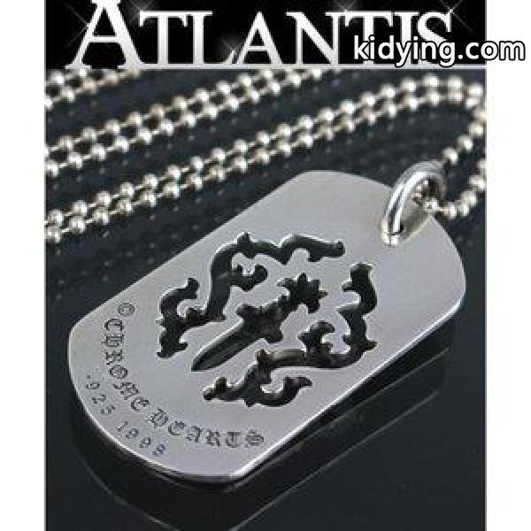 銀座店 クロムハーツ カットアウトダガー ラージ ドッグタグ ボールチェーン ネックレス シルバー 925 :075631:atlantis - 通販ショッピング-0