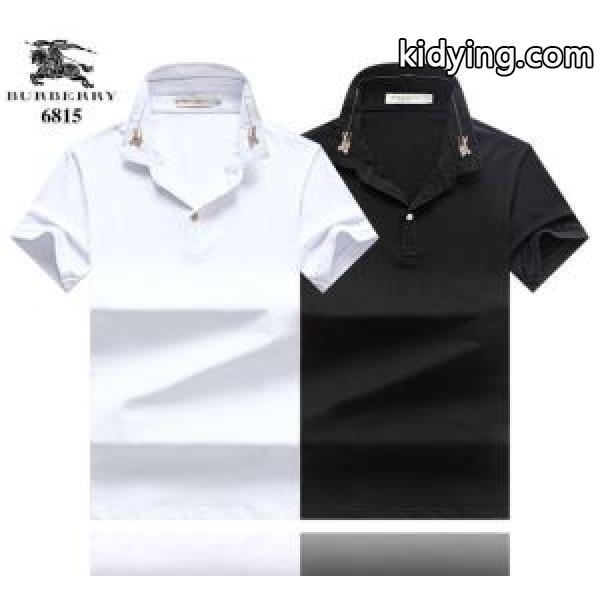 2色可選  Tシャツ/半袖大胆にデザインオシャレ新品 バーバリー BURBERRY 2019年最新ファッション_半袖Tシャツ_メンズファッション_スーパーコピーブランド激安通販 専門店-0