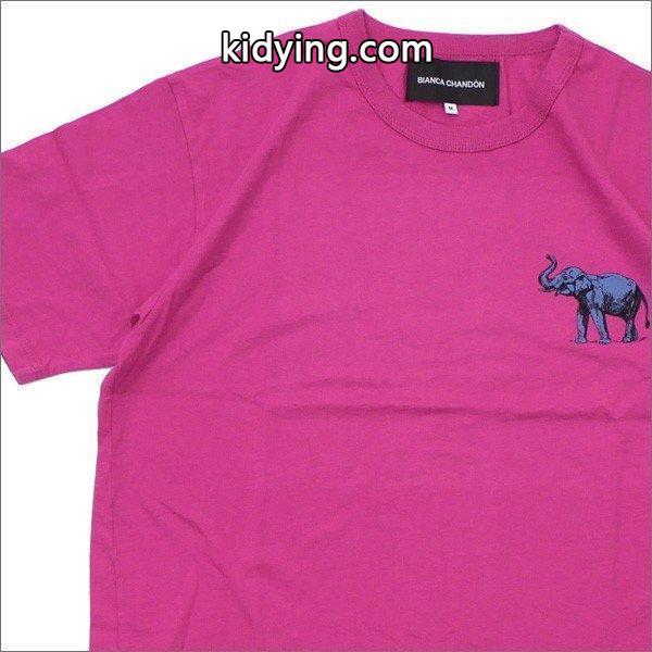 Bianca Chandon(ビアンカシャンドン) Elephant T-Shirt (Tシャツ) PINK 418-000224-053+【新品】(半袖Tシャツ) :18061411:クリフエッジ - 通販ショッピング-0