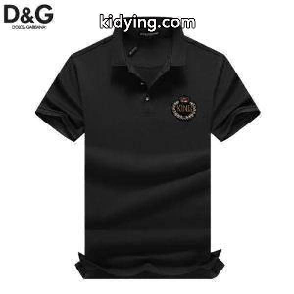 ドルチェ & ガッバーナ 激安DOLCE & GABBANA爽やかカジュアル人気乾きやすいＴシャツ夏物３色展開-0