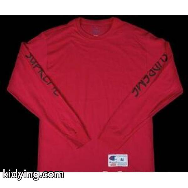爽やかな印象を与えるsupreme レプリカ チャンピオン    ファッションを追求するロングスリーブTシャツレッド_半袖Tシャツ_メンズファッション_スーパーコピーブランド激安通販 専門店-0