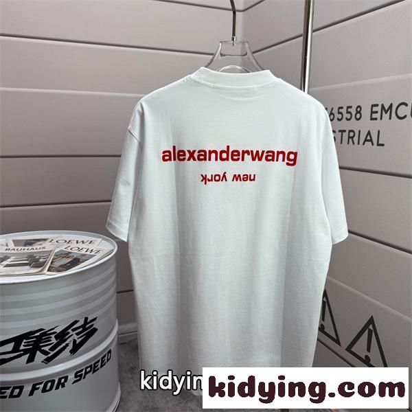Tシャツ メンズ ワンポイント シンプル アレキサンダーワン コピー Alexander wang ストリート カジュアル-2