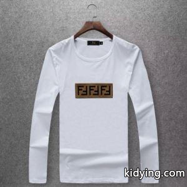 流行スタイル2019春夏新作 春夏大活躍人気アイテム フェンディ FENDI 長袖Tシャツ 4色可選_フェンディ FENDI_ブランド コピー 激安(日本最大級)-1